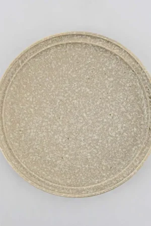 Assiette à dessert beige 'Bonsai' en grès Super Prix